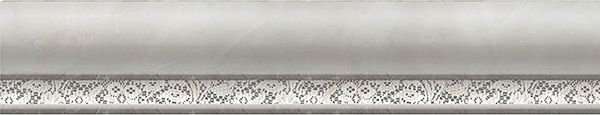Бордюры Infinity Cardinale Marmol Moldura, цвет серый, поверхность глянцевая, прямоугольник, 45x300