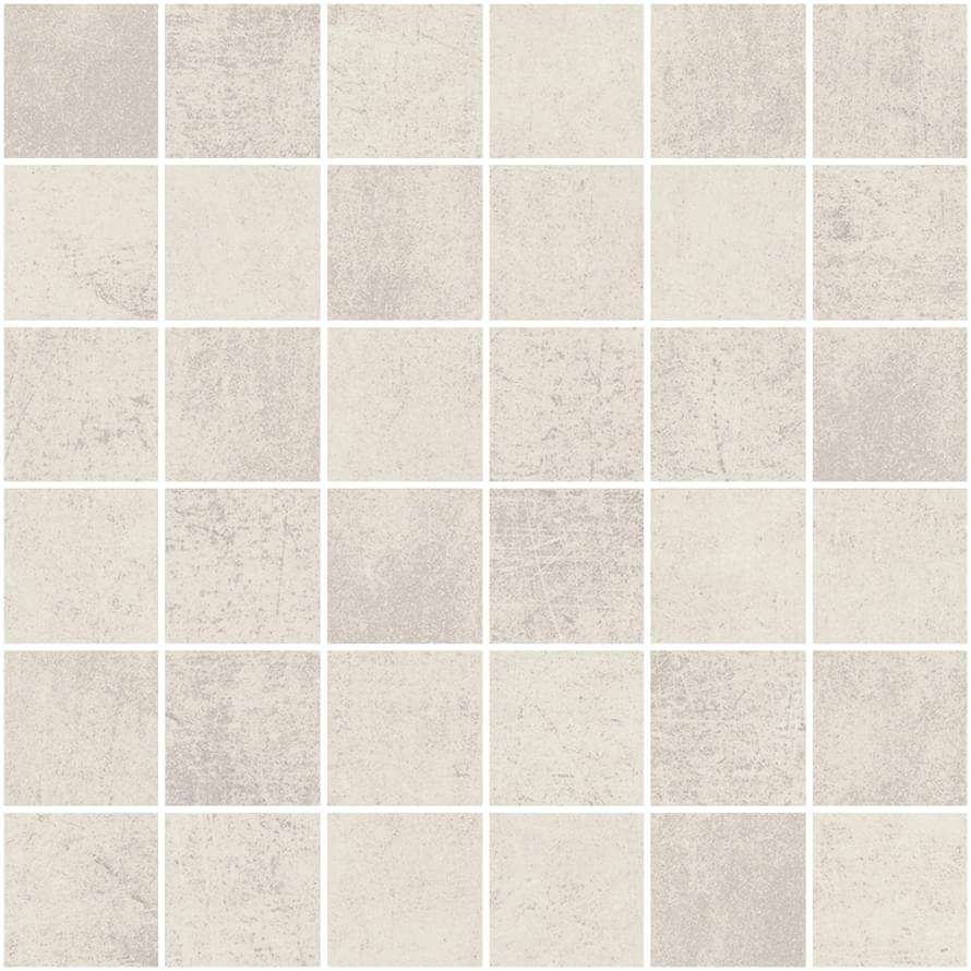 Мозаика Monocibec Graphis Bianco Mos (4,7X4,7) 113228, цвет белый, поверхность матовая, квадрат, 300x300