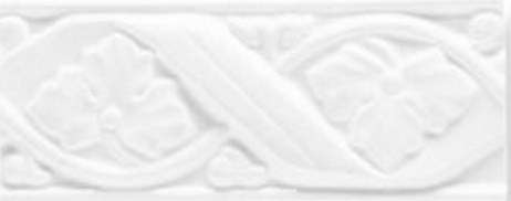 Бордюры Grazia Boiserie Gemme Bianco Craquelle GE05, цвет белый, поверхность матовая, прямоугольник, 80x200
