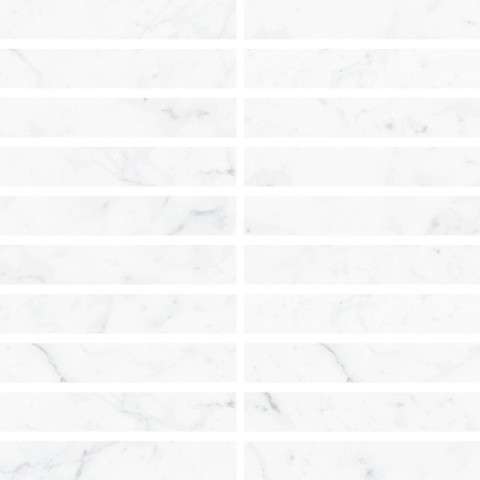 Мозаика Vallelunga Carrara Mosaico 6000411, цвет белый, поверхность полированная, квадрат, 300x300