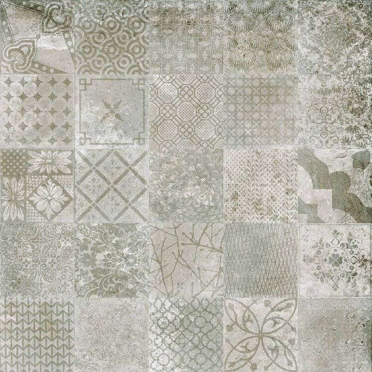 Декоративные элементы Exagres Alhamar Decorative Blanco, цвет бежевый, поверхность матовая, квадрат, 330x330