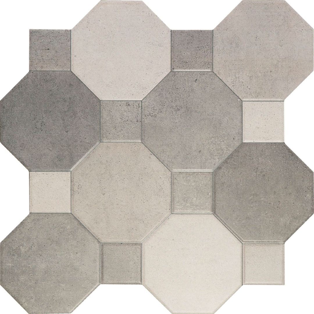 Керамическая плитка Gomez Imagine Cement, цвет серый, поверхность матовая, квадрат, 450x450