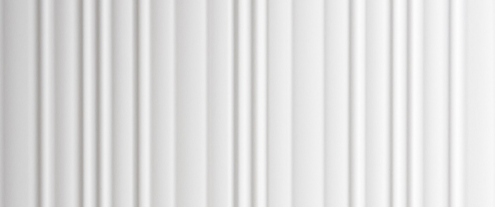 Декоративные элементы 41zero42 Pulp Parallel 4100754, цвет белый, поверхность полированная, прямоугольник, 200x600