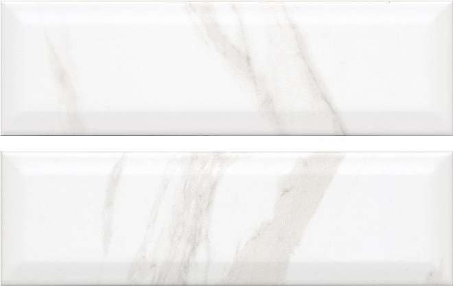 Керамическая плитка Kerama Marazzi Дорато Белый Грань 9034, цвет белый, поверхность матовая, прямоугольник, 85x285