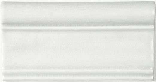Бордюры Adex ADNT5020 Cornisa Snow, цвет белый, поверхность матовая, прямоугольник, 75x150