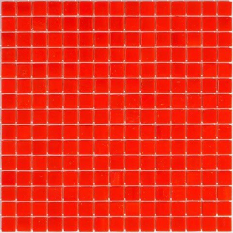 Мозаика Alma Mosaic Sandy SN306, цвет красный, поверхность глянцевая, квадрат, 327x327