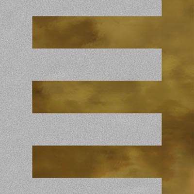 Декоративные элементы Vives Filippo Soul Tiara Humo Oro, цвет серый золотой, поверхность матовая, квадрат, 200x200