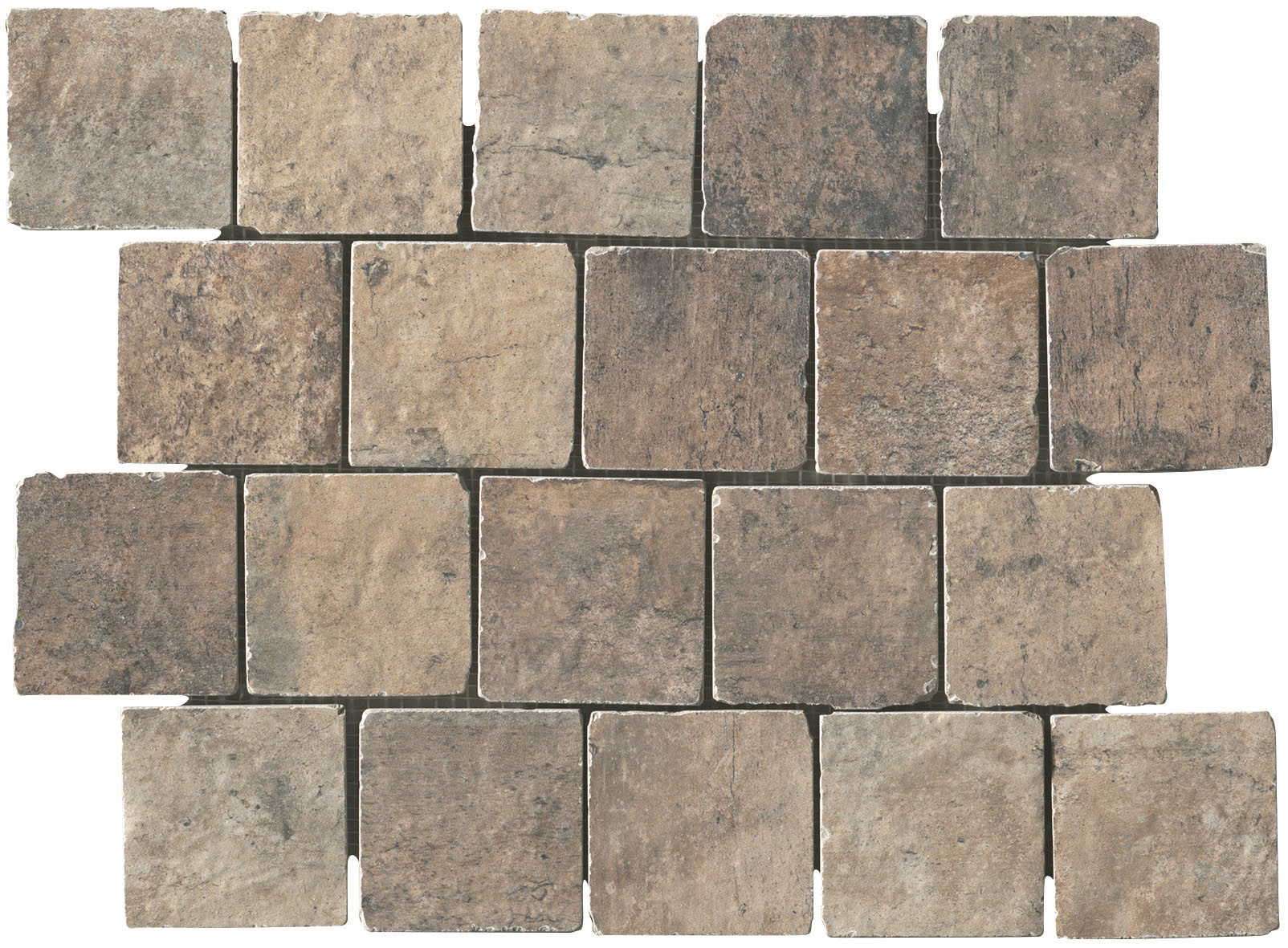 Мозаика Cir Chicago Mosaico Spacco (7,5*7,5) State Street 1048270, цвет коричневый, поверхность матовая, прямоугольник, 300x400