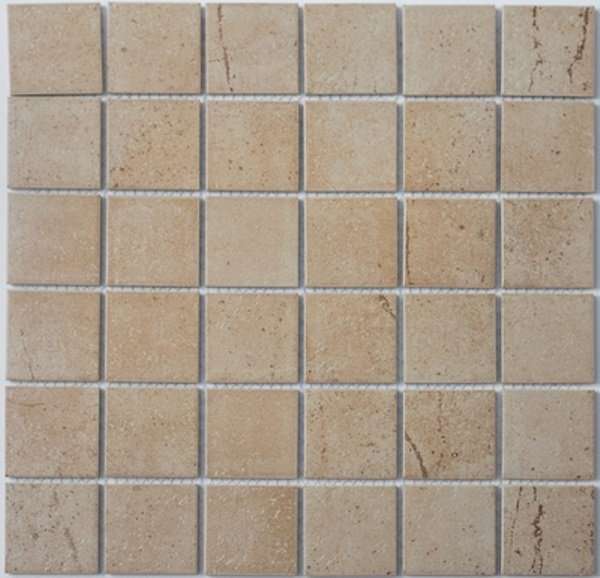 Мозаика NS Mosaic P-512, цвет коричневый, поверхность матовая, квадрат, 306x306
