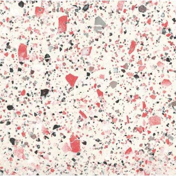 Керамогранит FMG Venice Coral Levigato L66416, цвет красный, поверхность полированная, квадрат, 600x600