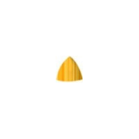 Спецэлементы Cinca Fidji Yellow Angle 0439/017, цвет жёлтый, поверхность глянцевая, квадрат, 20x20
