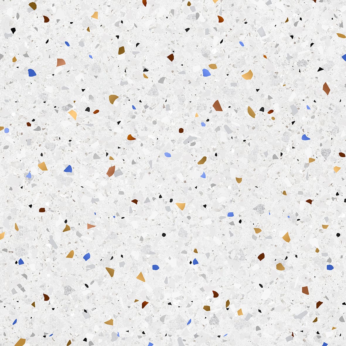 Керамическая плитка Керамин Мари Эрми 7, цвет белый, поверхность матовая, квадрат, 500x500