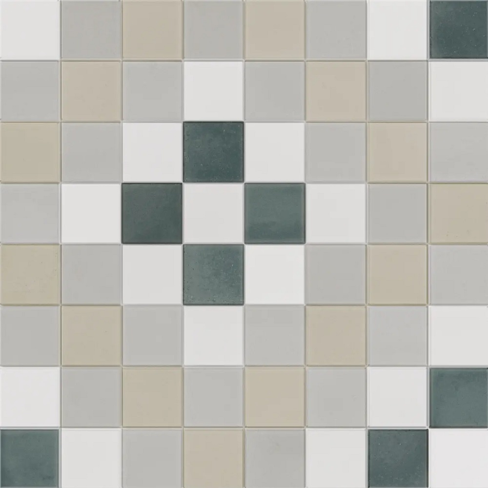 Керамогранит Wow Tesserae Play Board Mar 127390, цвет разноцветный, поверхность матовая, квадрат, 280x280