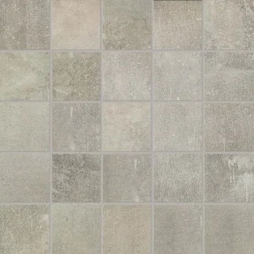 Мозаика Piemme Concrete Mosaico Warm Grey N/R 00986, цвет серый, поверхность матовая, квадрат, 300x300