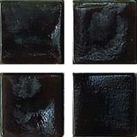 Мозаика JNJ Mosaic C-Jade JC44, цвет чёрный, поверхность глянцевая, квадрат, 150x150