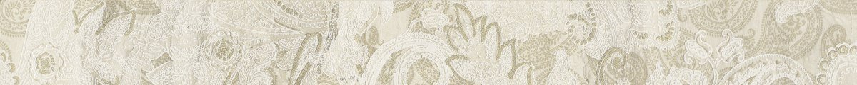 Бордюры Ascot Gemstone Listello Carpet Ivory GNLC20, цвет слоновая кость, поверхность матовая, прямоугольник, 60x585