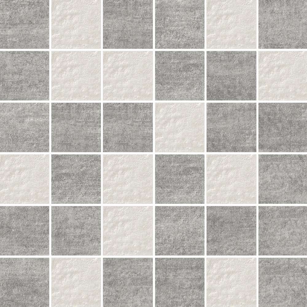 Мозаика Colorker Mosaico Concept Mix F, цвет серый, поверхность матовая, квадрат, 300x300