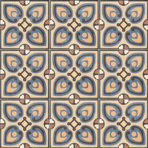 Керамическая плитка Sant Agostino Patchwork Colors 02 CSAPCO0220, цвет разноцветный, поверхность матовая, квадрат, 200x200
