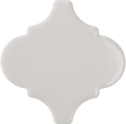 Керамическая плитка Bestile Bondi Arabesque Grey, цвет серый, поверхность матовая, арабеска, 150x150