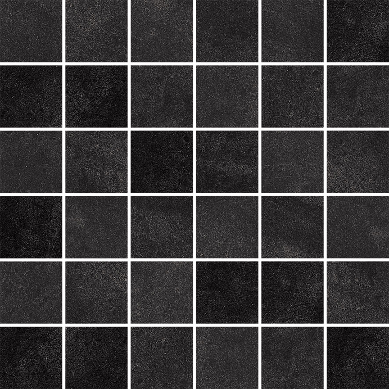 Мозаика Mirage Tribeca Broadway Mosaico 36T TB05, цвет чёрный, поверхность матовая, квадрат, 300x300
