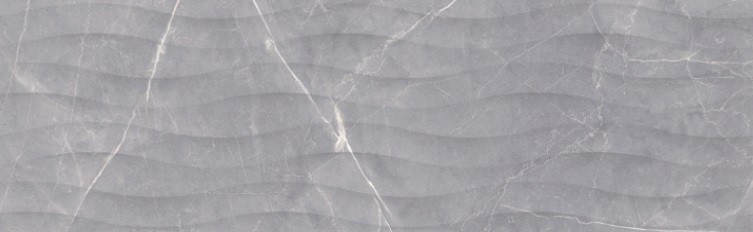 Керамическая плитка Undefasa Venato Pulpis Gris Ona, цвет серый, поверхность глянцевая, прямоугольник, 315x1000
