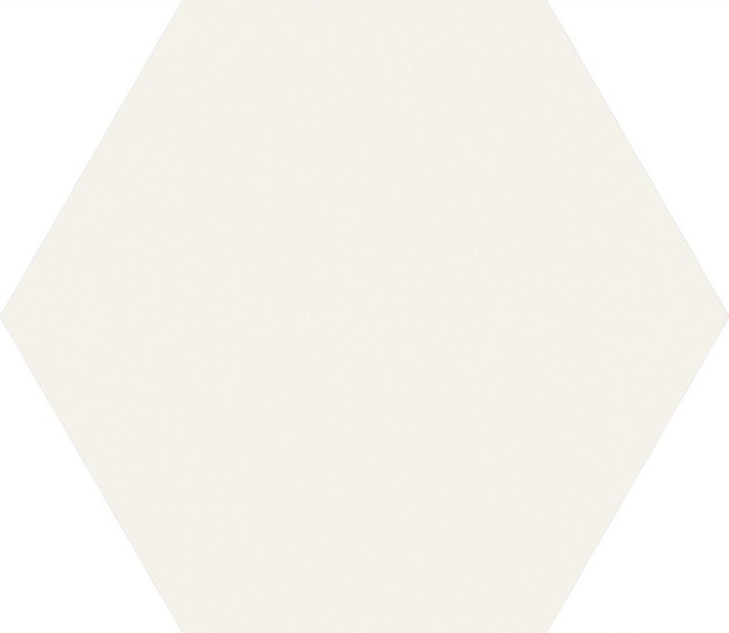 Керамогранит Emilceramica (Acif) Sixty Esagona Talco Silk EKMU, цвет белый, поверхность матовая, шестиугольник, 182x210