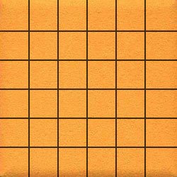 Мозаика Ce.Si Full Body Potassio Su Rete 5x5, цвет оранжевый, поверхность матовая, квадрат, 300x300