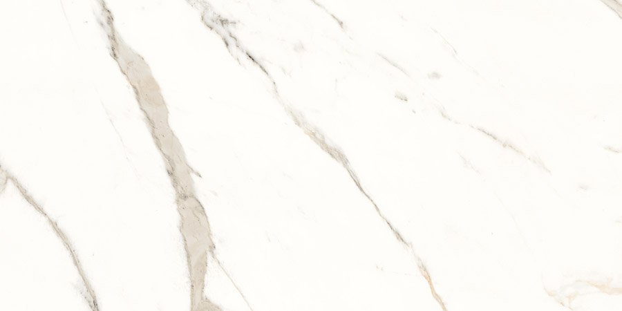 Керамогранит Panaria Trilogy Calacatta White Soft RTT PGXTY05, цвет белый, поверхность матовая, прямоугольник, 600x1200