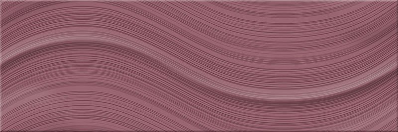 Керамическая плитка Superceramica Sea Lila, цвет сиреневый, поверхность глянцевая, прямоугольник, 200x600