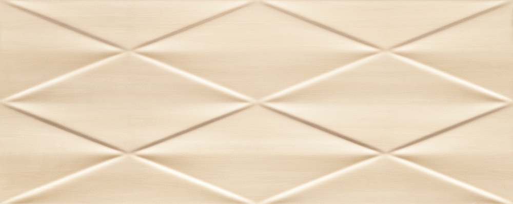 Декоративные элементы Tubadzin W-Nursa Ecru STR, цвет бежевый, поверхность рельефная, прямоугольник, 298x748