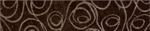 Бордюры Cinca Halley Black Diadem A 0000/182, цвет коричневый, поверхность матовая, прямоугольник, 65x320