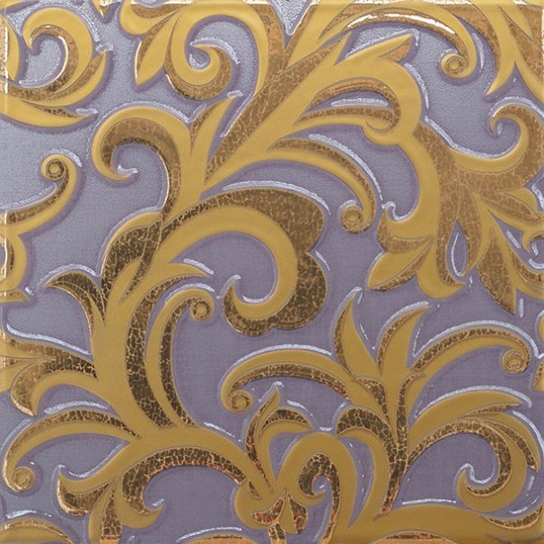 Декоративные элементы Mapisa Louvre Glam Lavanda, цвет фиолетовый, поверхность матовая, прямоугольник, 251x521