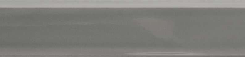 Бордюры Sant Agostino Shadebox Bullnose Shadebrick Grey CSABSBG730, цвет серый, поверхность глянцевая, прямоугольник, 70x300