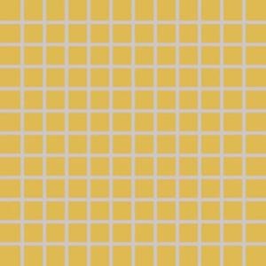 Мозаика Rako Color Two GDM02142 (2,5x2,5), цвет жёлтый, поверхность матовая, квадрат, 300x300