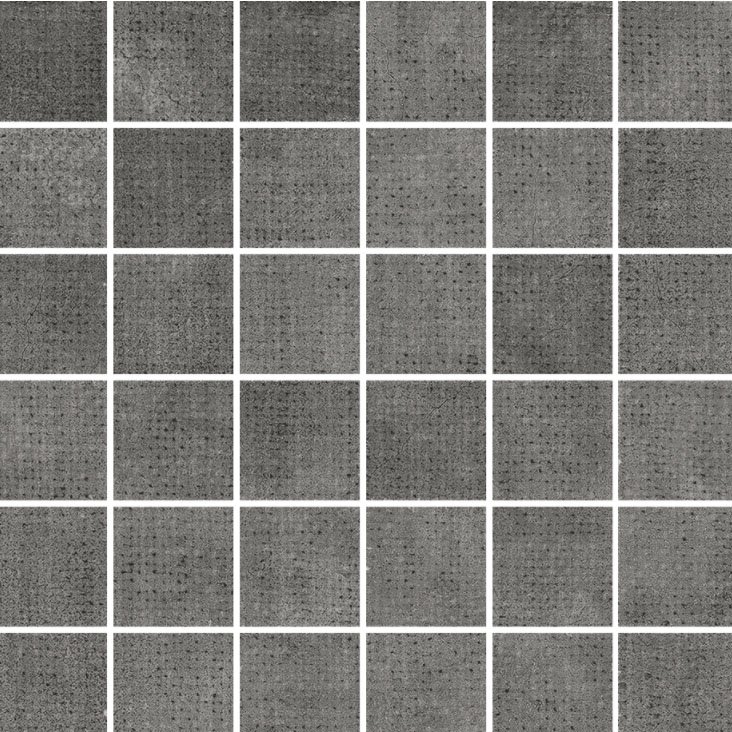 Мозаика Sant Agostino Mos.Set Dress Dark CSAMSDDA30, цвет серый тёмный, поверхность матовая, квадрат, 300x300