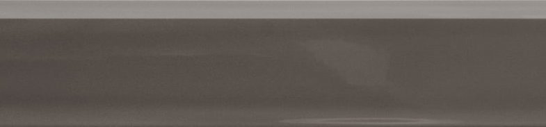Бордюры Sant Agostino Shadebox Bullnose Shadebrick Dark CSABSBD730, цвет серый тёмный, поверхность глянцевая, прямоугольник, 70x300