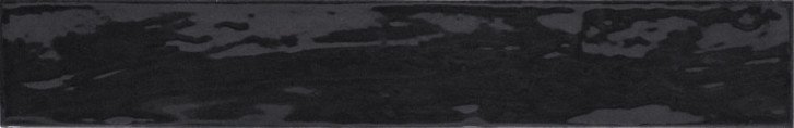 Керамическая плитка Equipe Country Anthracite 13253, цвет чёрный тёмный, поверхность глянцевая, прямоугольник, 65x400