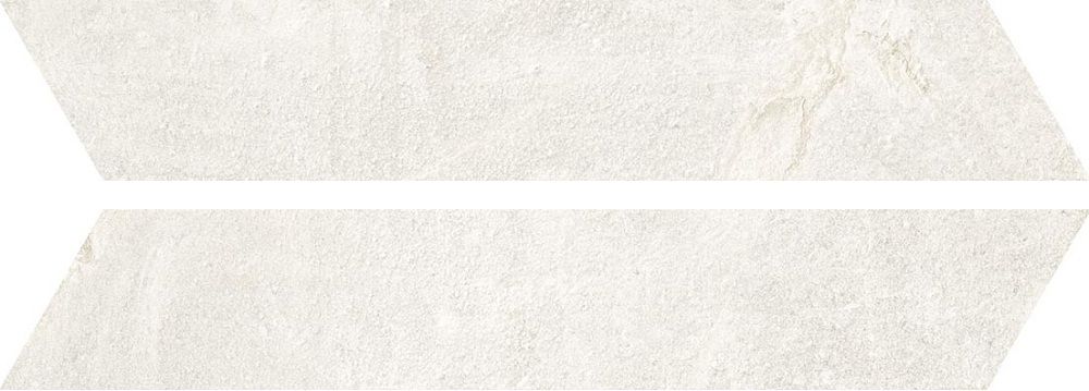 Керамогранит Piemme Ibla Chevron Linfa Nat 4016, цвет белый, поверхность натуральная, шеврон, 100x530