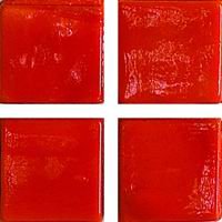 Мозаика JNJ Mosaic C-Jade JD98, цвет красный, поверхность глянцевая, квадрат, 150x150