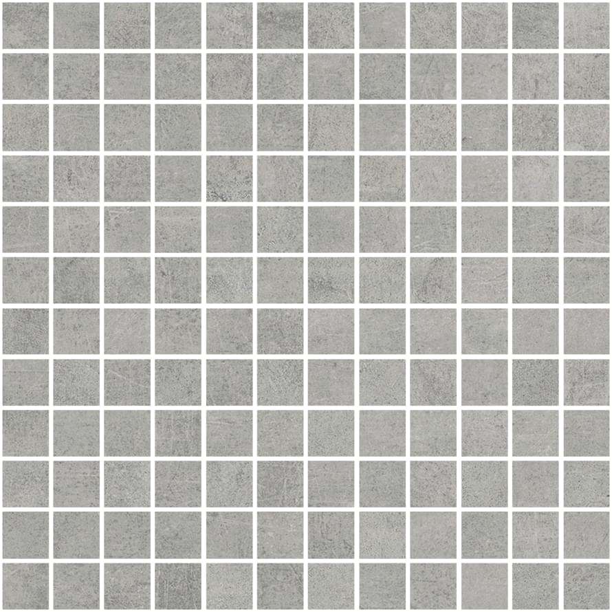 Мозаика Monocibec Graphis Grigio(2,5X2,5) Mos 113259, цвет серый, поверхность матовая, квадрат, 300x300