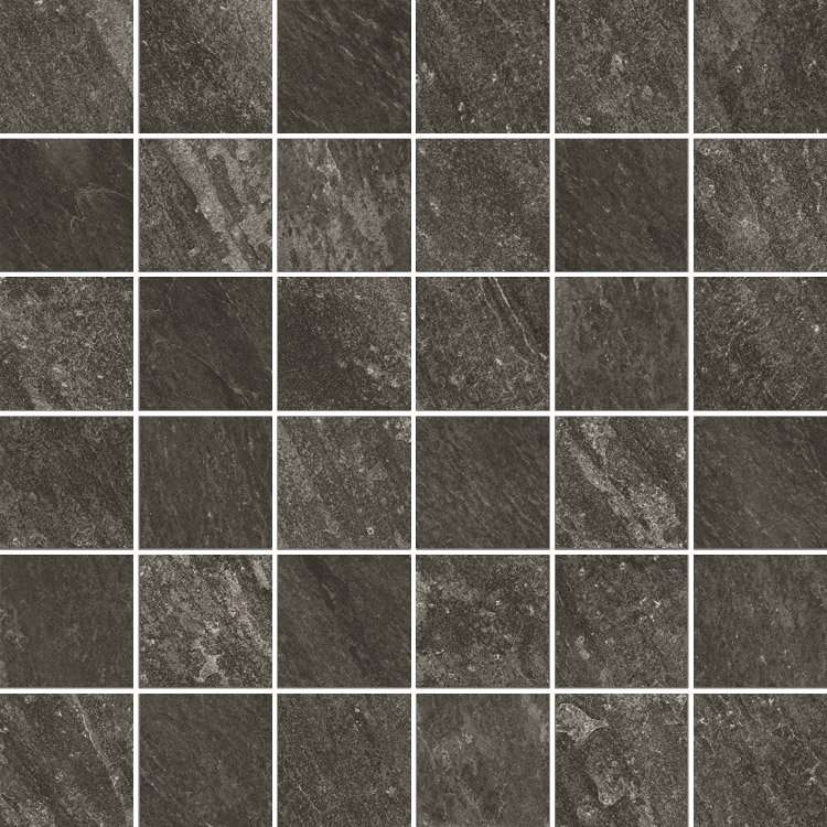 Мозаика Italon Climb Graphite Mosaico 610110000241, цвет коричневый, поверхность матовая, квадрат, 300x300
