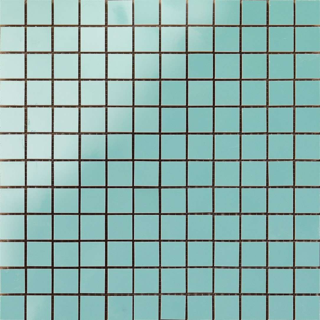 Мозаика Ragno Mosaico Aqua R4ZF, цвет голубой, поверхность глянцевая, квадрат, 300x300