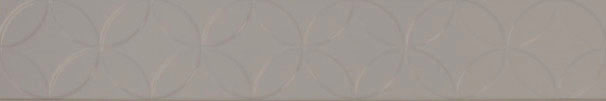 Декоративные элементы Heralgi Hampton Dec Vandyke Brown, цвет коричневый, поверхность глянцевая, прямоугольник, 100x600