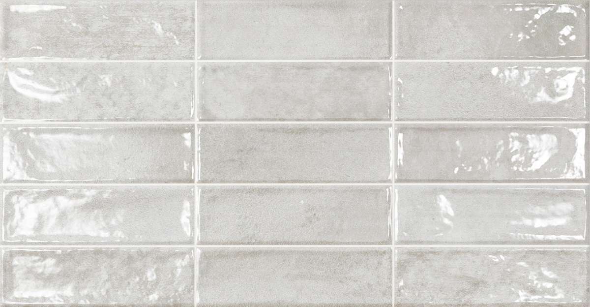 Керамическая плитка Eco Ceramica Pool Grey, цвет серый, поверхность глянцевая, прямоугольник, 316x600