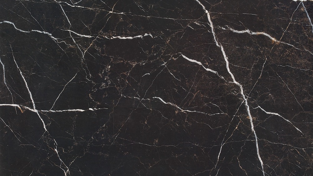 Керамогранит Caramelle Mosaic Marble Marrone Oriente Pol, цвет чёрный, поверхность глянцевая полированная, прямоугольник, 600x1200