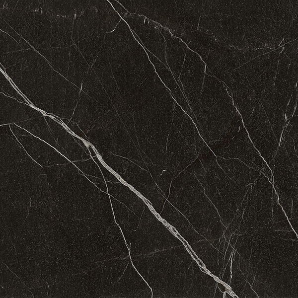 Керамогранит Идальго София LLR Черно-оливковый, цвет чёрный, поверхность лаппатированная, квадрат, 600x600