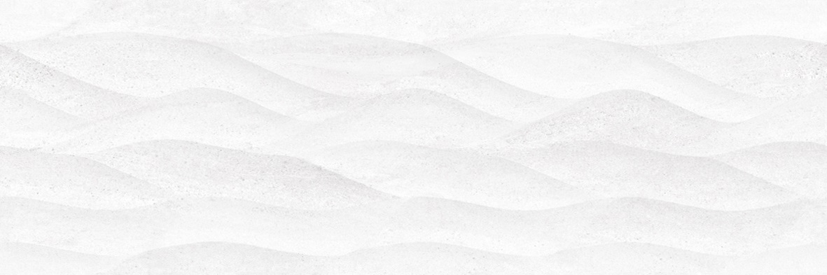Керамогранит Porcelanosa Madagascar Ona Blanco 100295097, цвет белый, поверхность матовая 3d (объёмная), прямоугольник, 333x1000