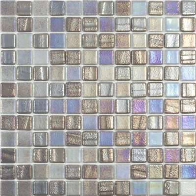 Мозаика Vidrepur Fusion Grey, цвет серый, поверхность матовая, квадрат, 312x312