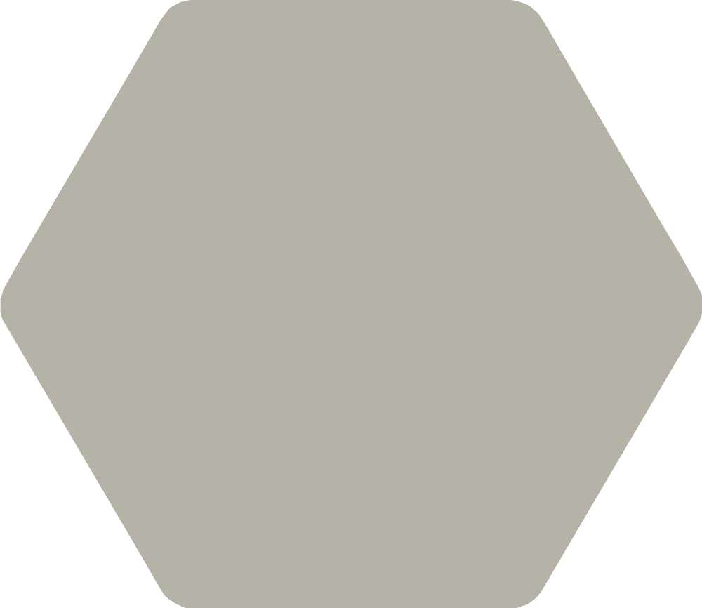 Керамогранит Bestile Toscana Perla, цвет серый, поверхность матовая, шестиугольник, 258x290