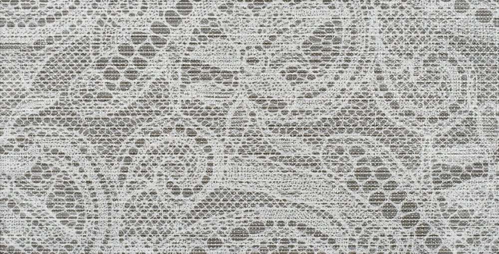 Керамическая плитка Horus Art Lame Silver Pizzo LAD204, цвет серый, поверхность матовая, прямоугольник, 300x600